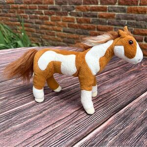 Breyer Horse Plush Hidalgo 2004 Stuffed Animal Toy Poseable Moving Parts - 12" L